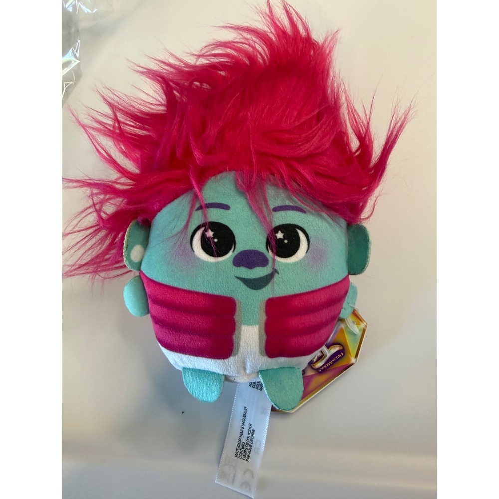 Mattel DreamWorks Trolls Band Together Floyd Hairmony Mixers Plush Sound HNT44